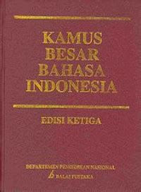 Image of Kamus besar bahasa indonesia edisi ketiga