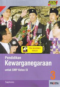 Image of Pendidikan kewarganegaraan 3 untuk smp kelas ix